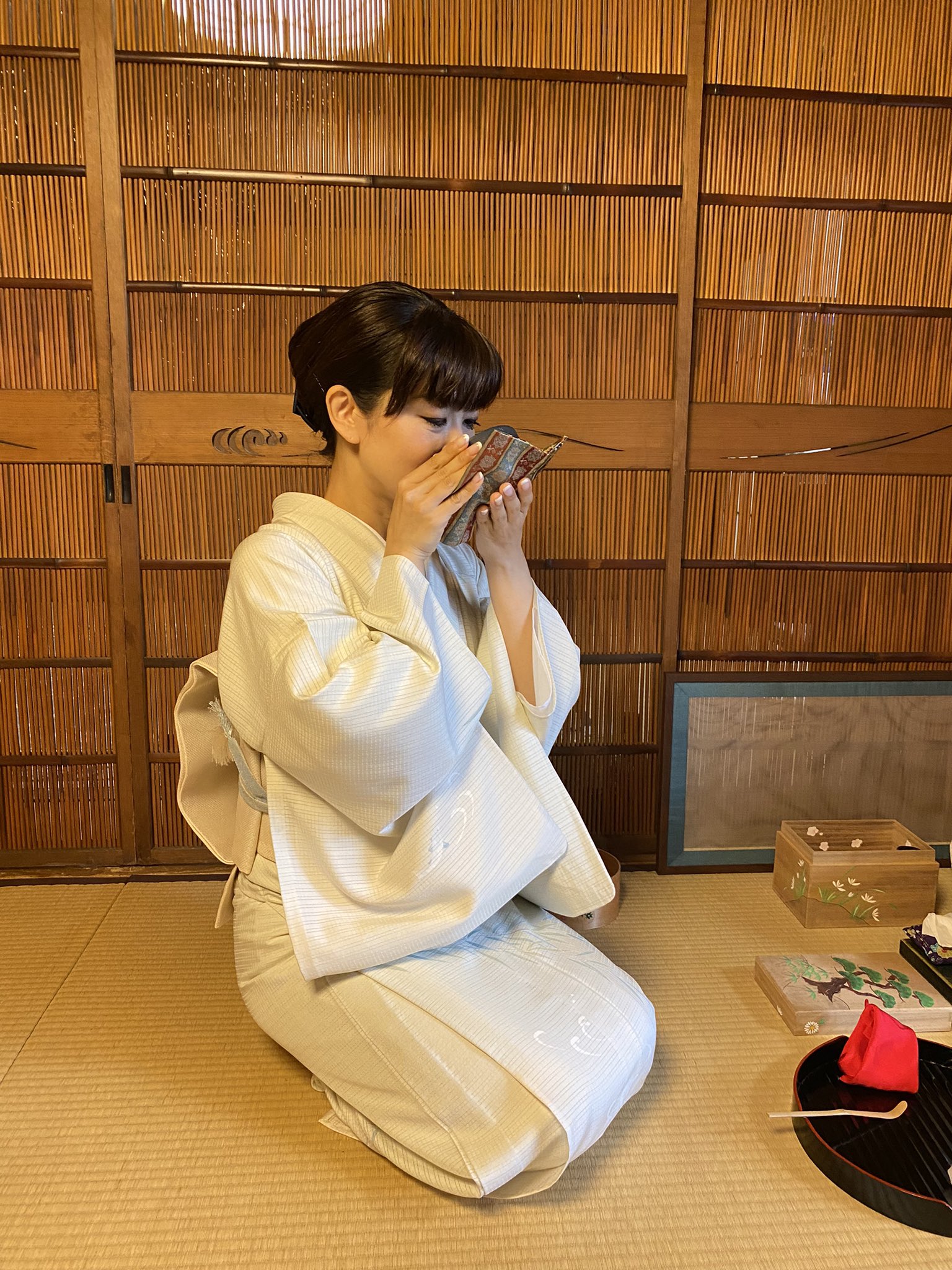 梵字，天子茶，茶の入れ，コレクション，家庭用