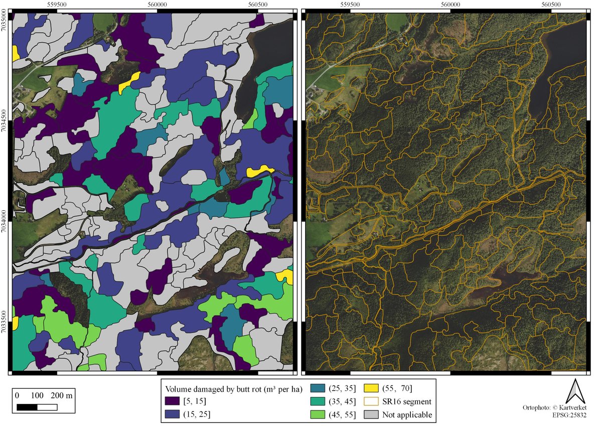 Janne Räty (@jjraty) on Twitter photo Check out our new preprint!📰
arxiv.org/abs/2107.04316
Cut-to-length harvester data with rot recordings on cross-cuttings provide useful information for the mapping of butt rot damages in mature spruce forests.🌲🍄🪵
#heterobasidion #juurikääpä
<a href="/astrup_rasmus/">rasmus astrup</a> <a href="/Jo_Breidenbach/">Johannes Breidenbach</a> Check out our new preprint!📰
arxiv.org/abs/2107.04316
Cut-to-length harvester data with rot recordings on cross-cuttings provide useful information for the mapping of butt rot damages in mature spruce forests.🌲🍄🪵
#heterobasidion #juurikääpä
<a href="/astrup_rasmus/">rasmus astrup</a> <a href="/Jo_Breidenbach/">Johannes Breidenbach</a>