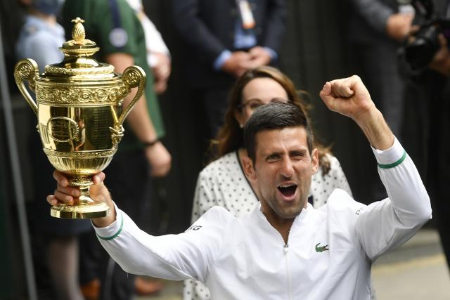 Les vingt titres du Grand Chelem de Novak Djokovic en images ow.ly/JIUr30rNztZ
