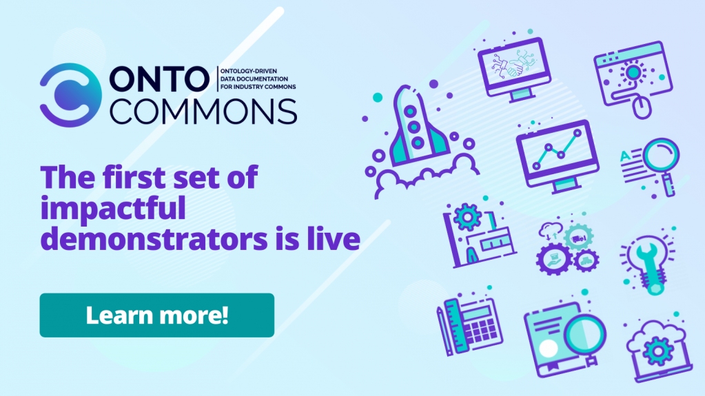 ontocommons's tweet photo. The #OntoCommons demonstrators are a list of #usecases that will be used to prove the effectiveness of the #OntologyCommonsEcosystem & provide insights on the use of standardised #ontologies.
Learn more👉https://t.co/vOe6kM2yaq
#datadocumentation #manufacturing #materialsciences https://t.co/OVNwBTUxwl