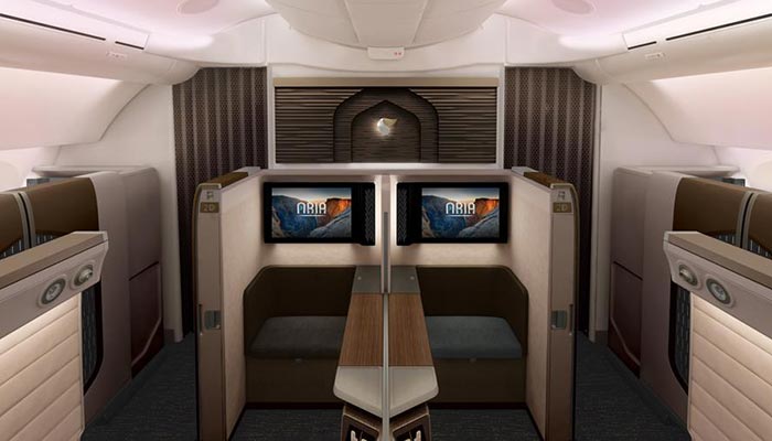 Oman Air is offering its ultra-luxurious First Class Suites on B787 Dreamliner flights between #Muscat and #Salalah during Khareef season, until July 31! <a href="/omanair/">Oman Air</a>

ttgmena.com/oman-air-first…