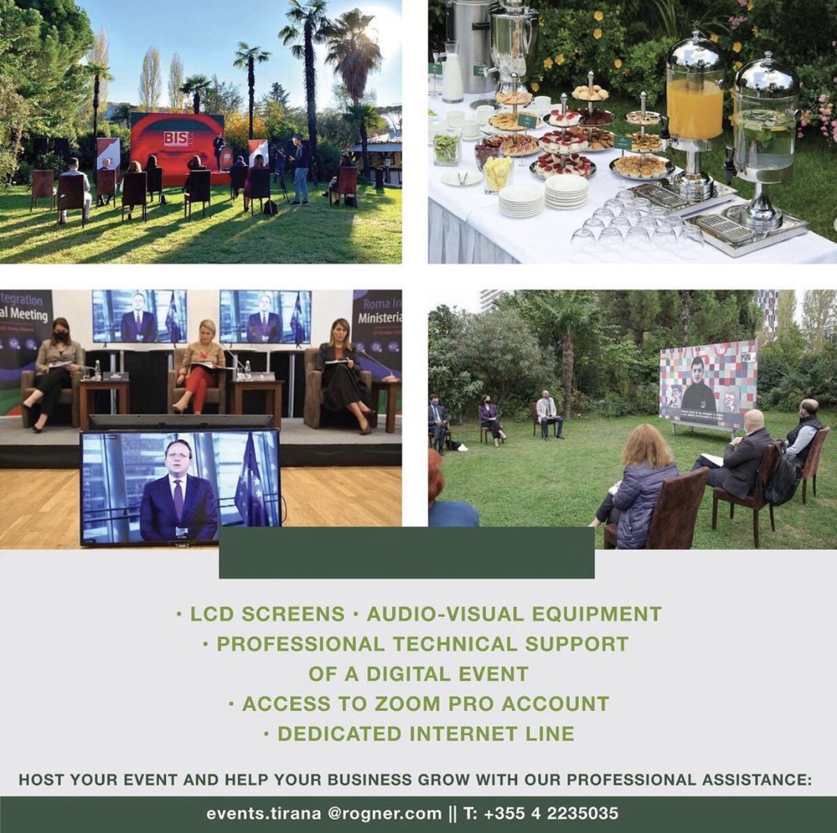 Rogner Hotel Tirana (@rognert) on Twitter photo โข๐๐ฌ๐๐ฅ๐๐ ๐๐ฉ๐๐ก๐ง๐ฆโข
In the new era of organizing meeting & events, ๐ฅ๐ผ๐ด๐ป๐ฒ๐ฟ ๐๐ผ๐๐ฒ๐น ๐ง๐ถ๐ฟ๐ฎ๐ป๐ฎ is the first Conference Venue organizing #๐๐ฌ๐๐ฅ๐๐๐๐ฉ๐๐ก๐ง๐ฆ
by integrating seamless technology connections with engaging in-person experiences. โข๐๐ฌ๐๐ฅ๐๐ ๐๐ฉ๐๐ก๐ง๐ฆโข
In the new era of organizing meeting & events, ๐ฅ๐ผ๐ด๐ป๐ฒ๐ฟ ๐๐ผ๐๐ฒ๐น ๐ง๐ถ๐ฟ๐ฎ๐ป๐ฎ is the first Conference Venue organizing #๐๐ฌ๐๐ฅ๐๐๐๐ฉ๐๐ก๐ง๐ฆ
by integrating seamless technology connections with engaging in-person experiences.