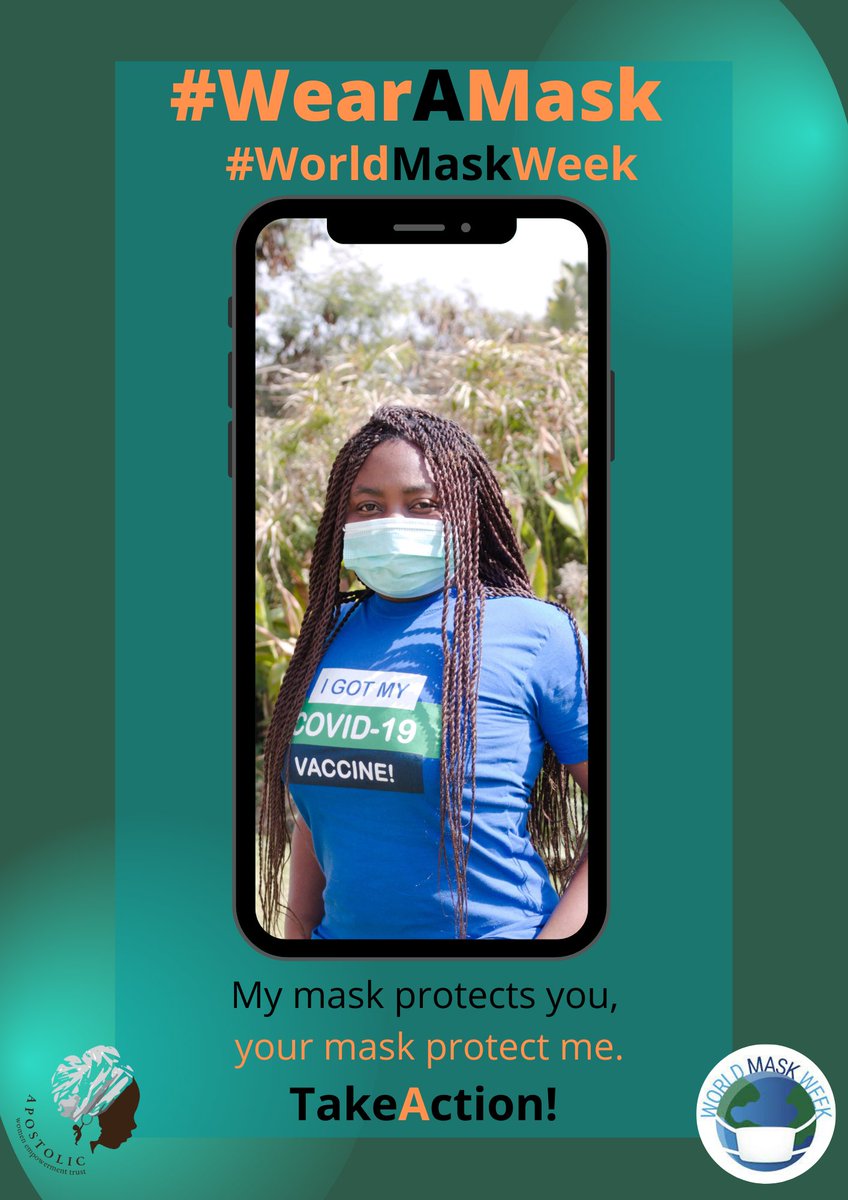 AWET_Apostolic's tweet photo. Wearing a mask, along with handwashing and social isolation, is one of the most effective ways to protect oneself and others against #COVID19. 
#ThanksForMasking #WorldMaskWeek 

#CovidIsReal #GetVaccinated #ToProtectYourself #andothers #TogetherWeCan #LetsFightCovid19 https://t.co/Hedb1XNYTN