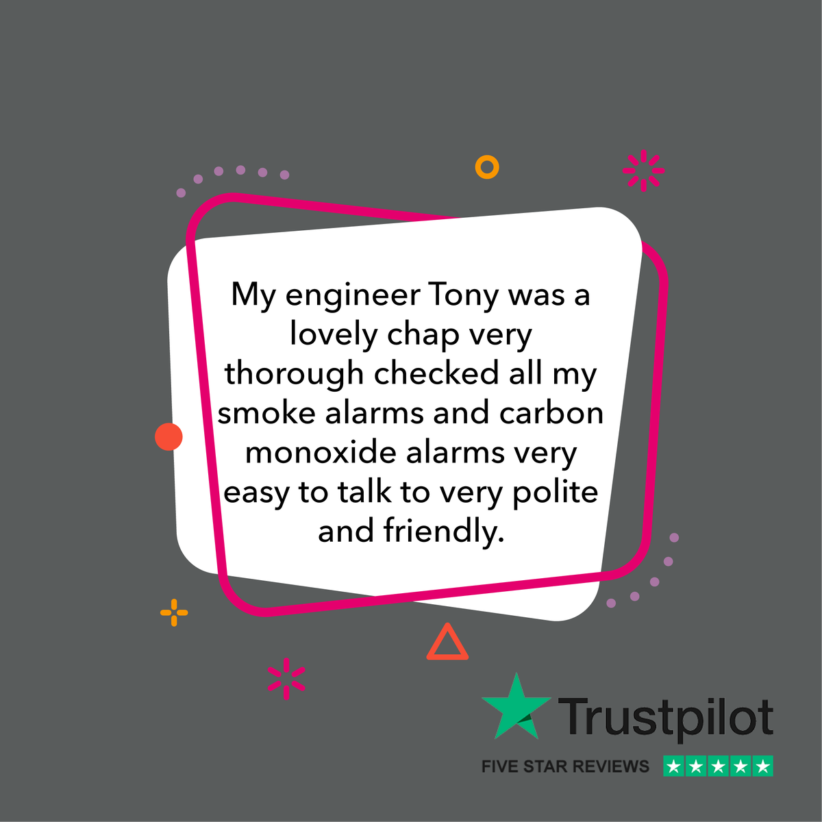 We love hearing great feedback on our engineers providing five-star customer service. Well done Tony! #LibertyisHelpfullySmart