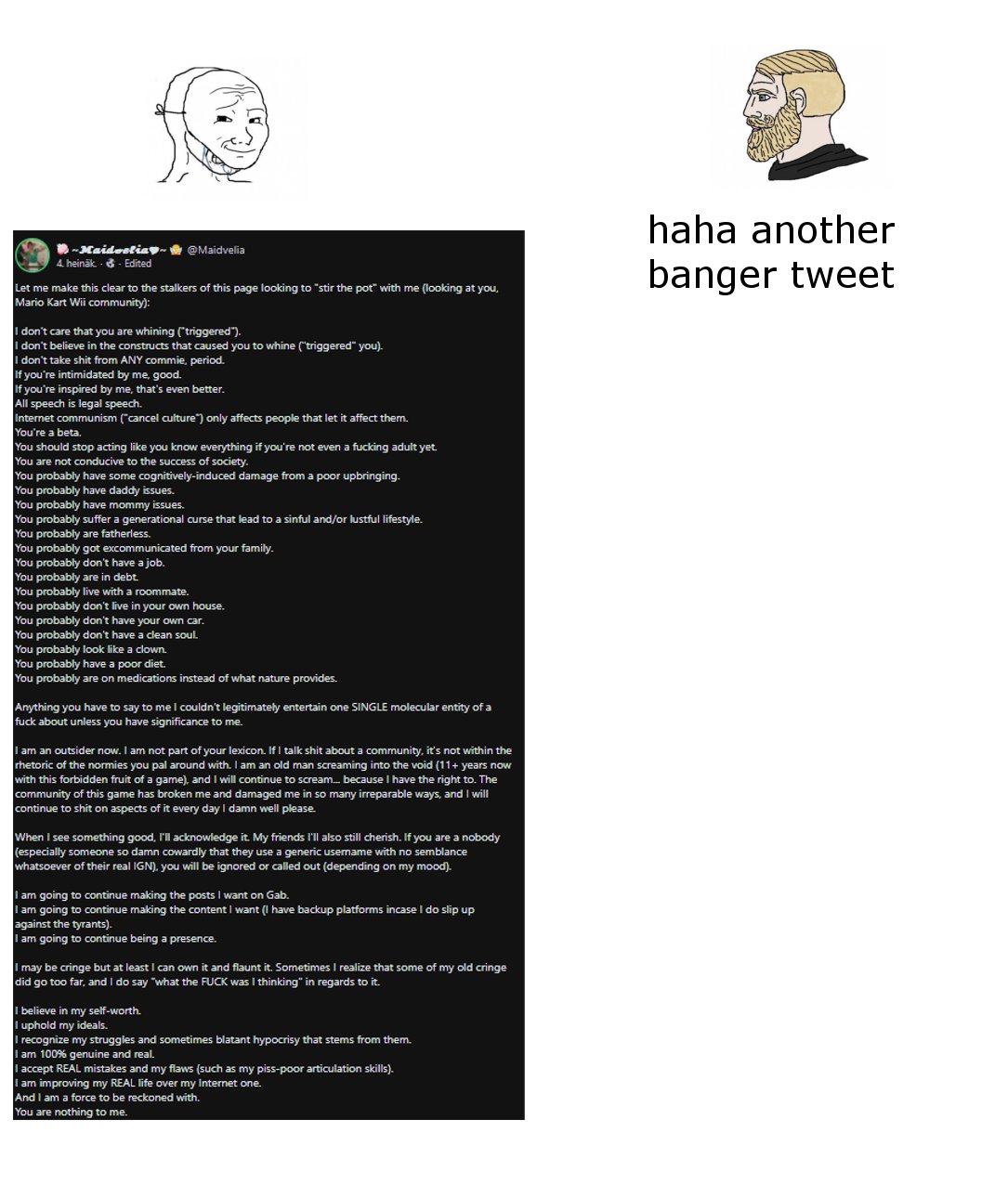 Found an old doomer meme that describes me perfect
