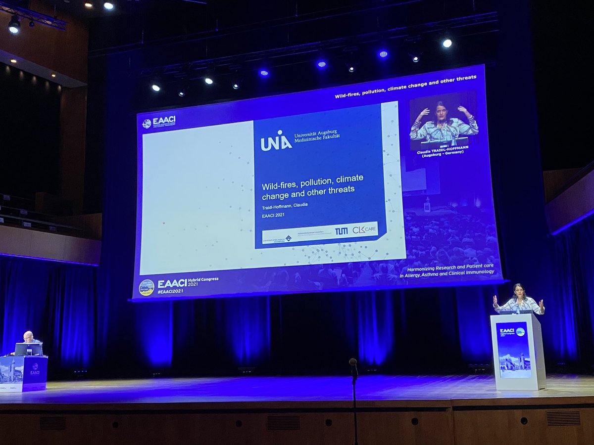 pgevaert's tweet photo. @Traidl_Hoffmann is calling for change as pollution is the greatest threat for our health. A great summary of scientific evidence! #eaaci2021 https://t.co/8QMzzYTJYq