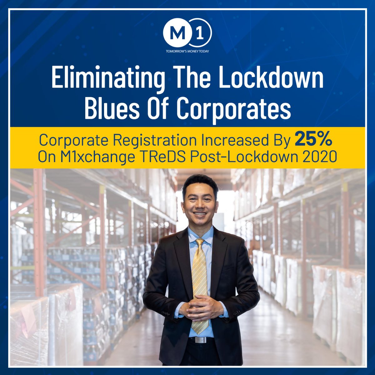 M1xchange's tweet photo. The low-cost interest rate mechanism provided on M1xchange TReDS platform lockdown has not only attracted thousands of MSMEs but has become the preferred factoring partner for large corporates as well.
#M1xchange #Corporates #TReDS #ReverseFactoring #BillDiscounting #MSMes https://t.co/0fSRgsc6Yn