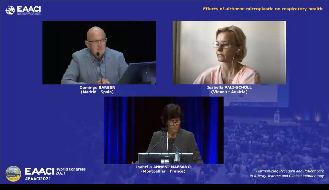 LYNURRUTIA's tweet photo. @annesimaesano #microplatic  #planetaryhealth #eaaci2021 EXCELLENT!!!!! https://t.co/5FGAylmUKH