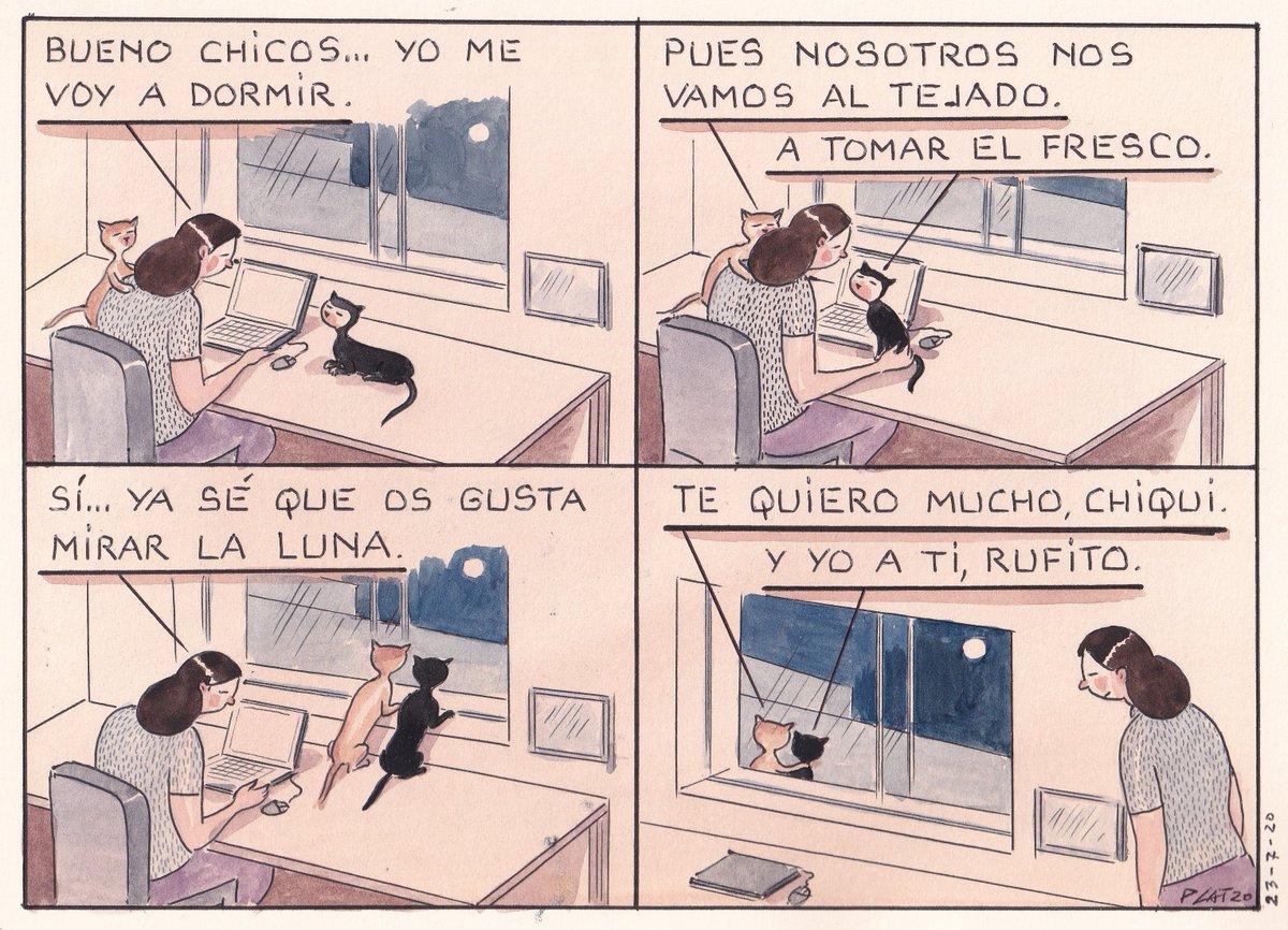 pacocatt's tweet photo. Mi viñeta de hoy lunes 12 de julio de 2021. Rem.
RUFO Y CHIQUI. https://t.co/z3WOGXIYGM