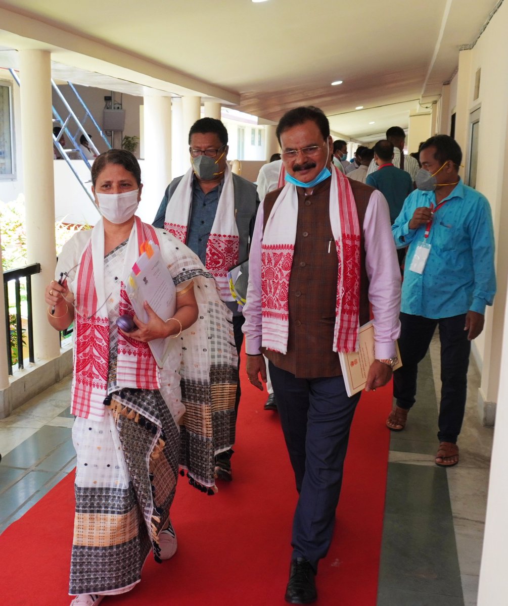 AjantaNeog's tweet photo. The budget session of Assam Assembly for the year 2021-22 has began today.
I will present the budget on July 16 with the aim of contributing a people-oriented and far reaching budget to the people of Assam. https://t.co/91JguXpkoj