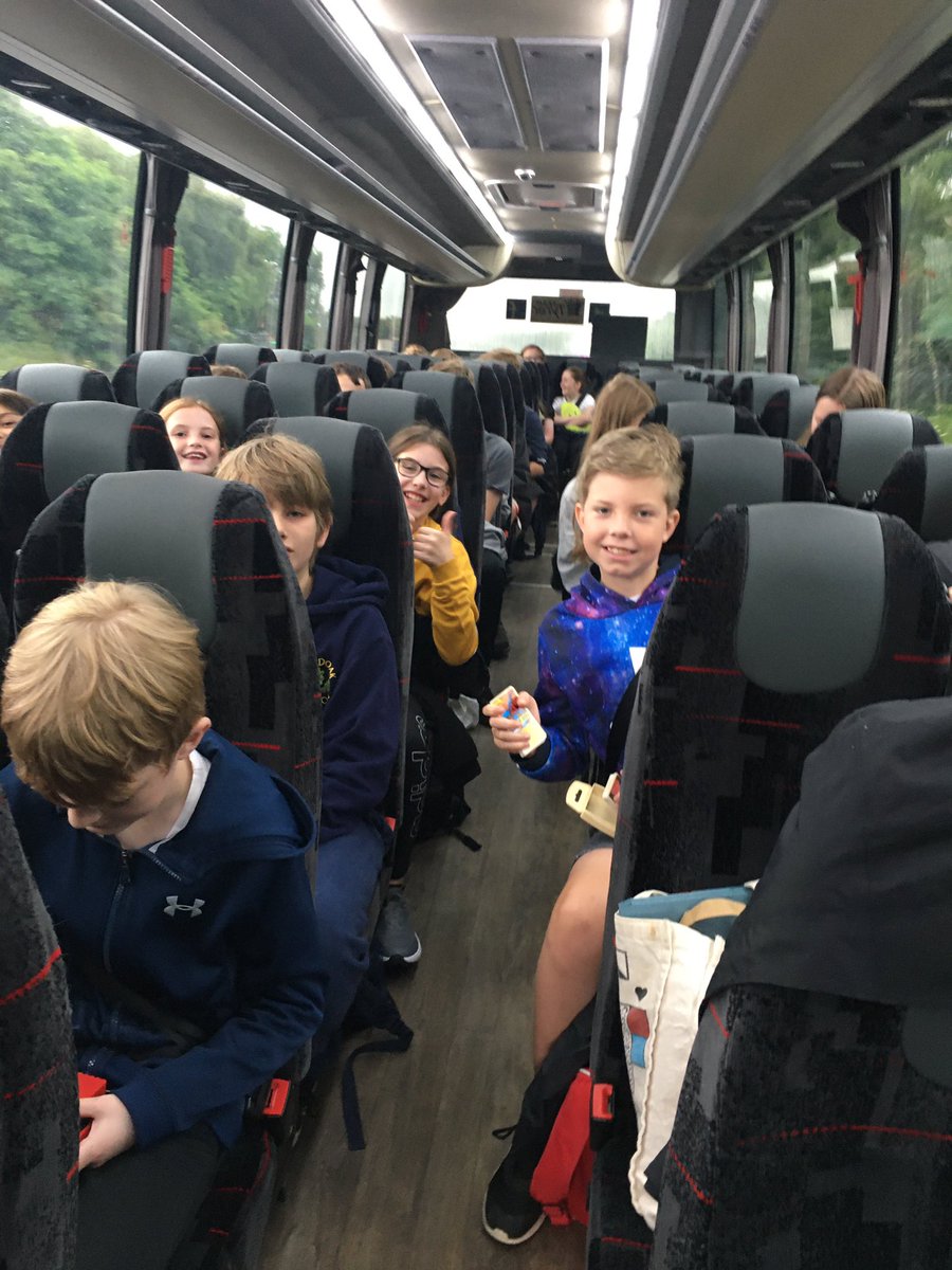 Broadoak_Year6's tweet photo. And we’re off! @Patterdale_Hall here we come! @Broadoak_PS @Broadoak_PE Lots of smiles and singing on the way! 🎶 😊 https://t.co/rWNj48dxuw