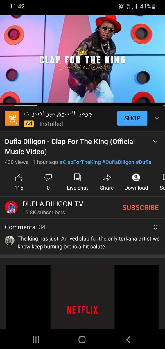 wuodmaggie_'s tweet photo. If you haven't watched this just yet then you got to check it out using the below link. Pure greatness 
https://t.co/KN0XElPcOh
#ClapForKingDufla https://t.co/fKkyIXXVIu