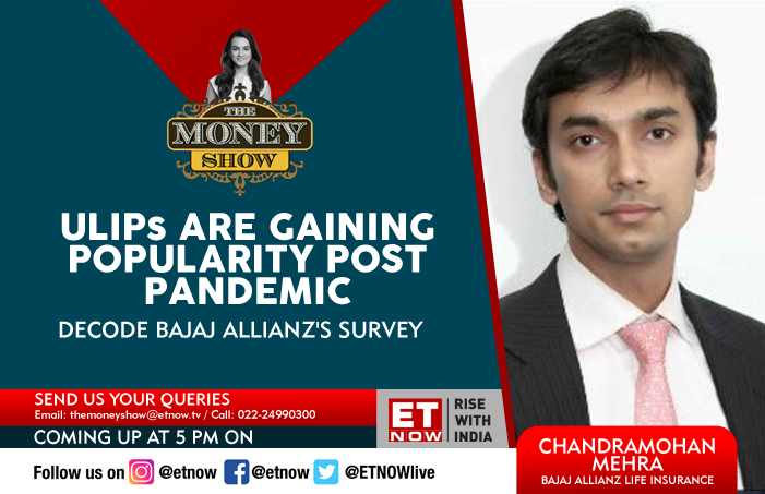 ETNOWlive's tweet photo. #ComingUp | Tune in at 5 pm to #TheMoneyShow to know what @BajajAllianz's survey says about ULIPs post-#pandemic
@cm2mile @MubinaKapasi #RWIPrime #AskTMS https://t.co/bgrLDfPEWd