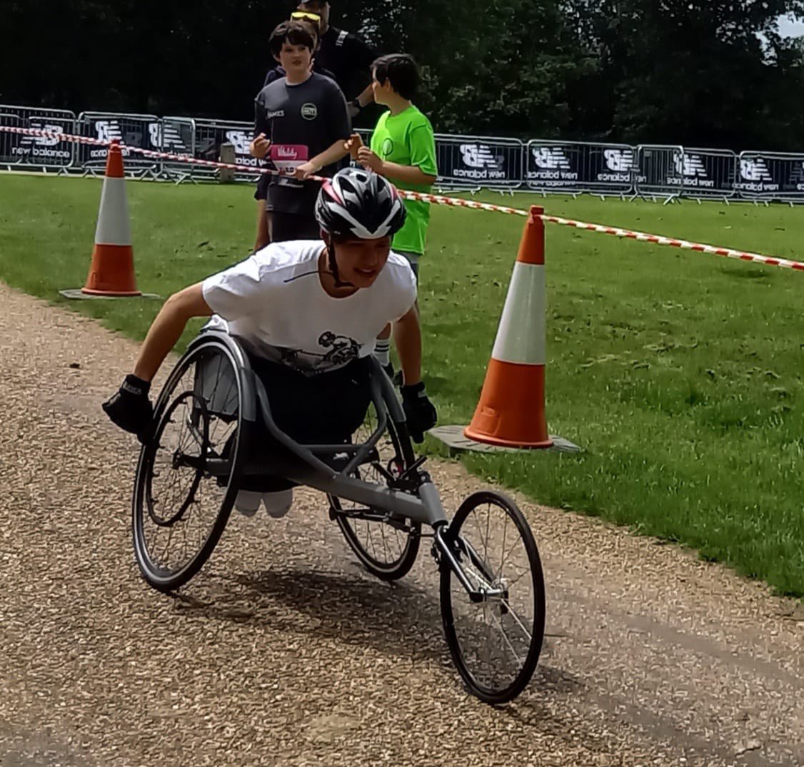Claudia Burrough (@rolling_runner) on Twitter photo First wheelchair race yesterday at the <a href="/WestminsterMile/">Vitality Westminster Mile</a> in Hatfield! Tough course but happy to cross the line first after 2 small crashes. Slightly disappointed in my time of 6:23 but so motivated to improve!
#WheelchairRacing #Disability #Paralympics #ImpossibleToIgnore First wheelchair race yesterday at the <a href="/WestminsterMile/">Vitality Westminster Mile</a> in Hatfield! Tough course but happy to cross the line first after 2 small crashes. Slightly disappointed in my time of 6:23 but so motivated to improve!
#WheelchairRacing #Disability #Paralympics #ImpossibleToIgnore