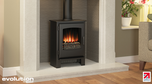 The Desire is one of the most versatile stoves in our #Evolution range. As an electric stove the Desire is available in three sizes or alternatively the inset model can be paired with a marble surround.
 #electricstove #broseleystoves #madeinbritain #interiorinspiration
