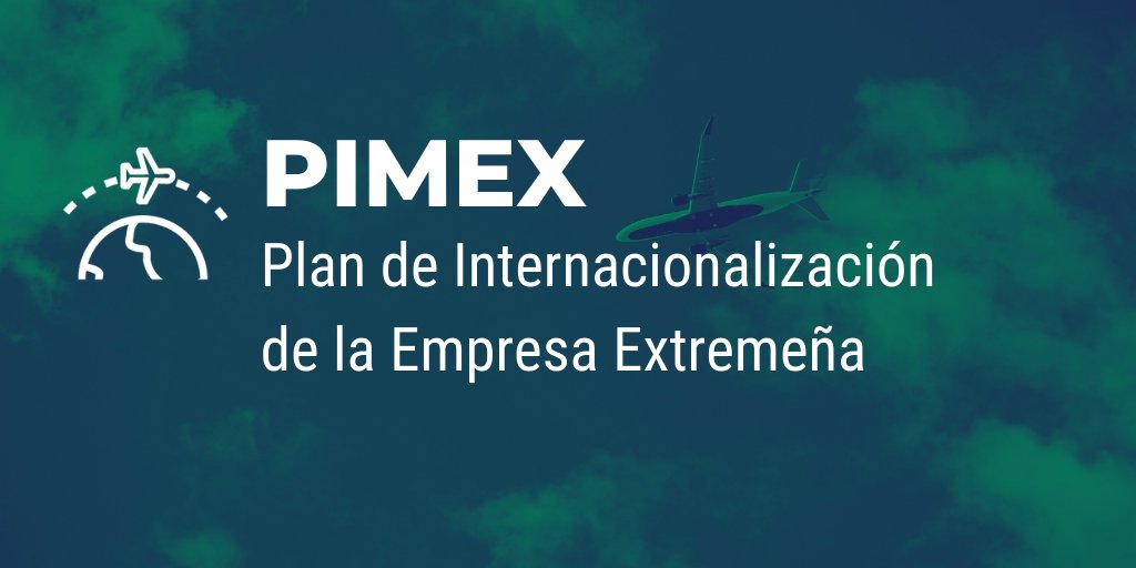 e_avante's tweet photo. ✈️🌎 ¿Quieres comenzar a #exportar con tu empresa o incrementar el volumen de ventas internacionales?
👉 Solicita la ayuda para participar en el Plan #PIMEX de #Internacionalización de la Empresa #Extremeña.
📝 Hasta el 20/07.
➕ Info e inscripciones ➡️ https://t.co/TpfM5tT7L1 https://t.co/zg70N9yqPp