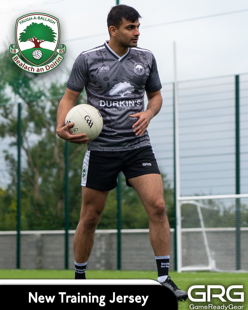 GrgSportswear's tweet photo. NEW @Ballagh_GAA Training Jersey 2021!

Delighted to have kitted out @Ballagh_GAA Seniors w/ new training gear.

• V-Neck style 
• Hard-wearing
• Stretchable
• Comfortable
• Fully Customisable

From Tiny Acorns, Grow Mighty Oaks. 

#grgsports #ballaghgaa #clubkit #mayogaa https://t.co/xp34AC7elE