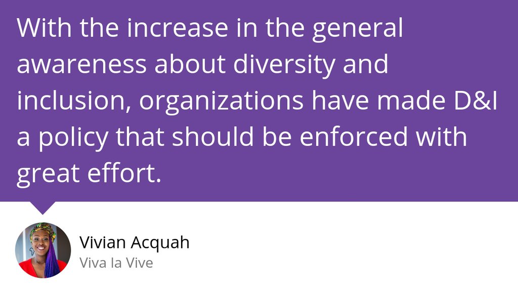 Vivian Acquah CDE® Certified Diversity Executive tweet media