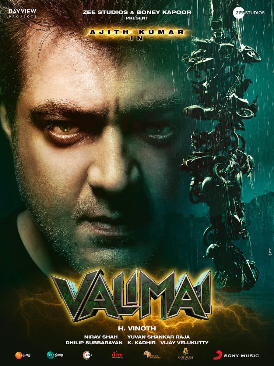 TGVCinemas's tweet image. #ThalaAjith nampak hebat gila dalam poster baharu #Valimai 💥

#ValimaiFirstLook