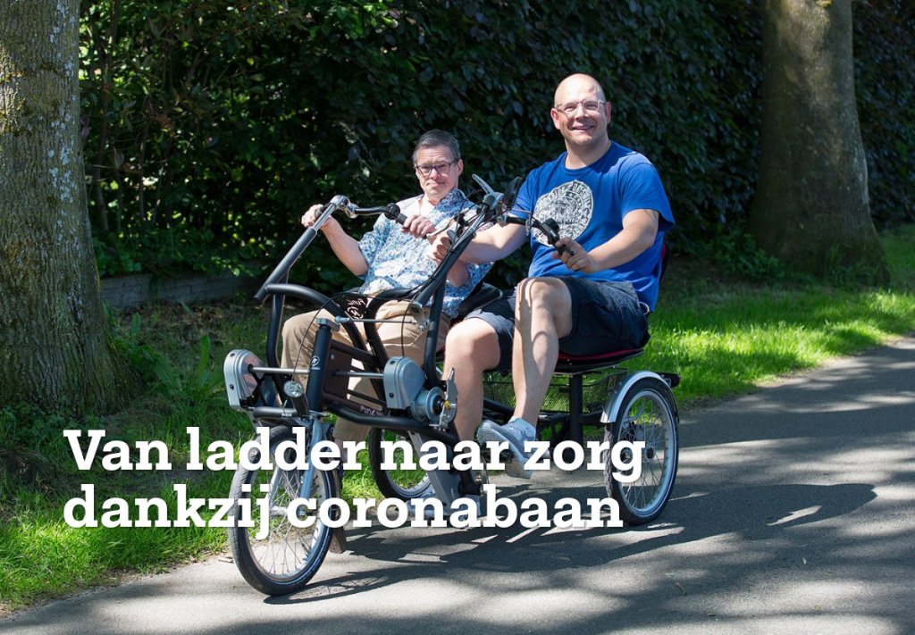Van ladder naar zorg dankzij coronabaan. Corona brengt veel rampspoed, maar biedt ook kansen. Neem Tom van der Lee. Hij was glazenwasser, maar zocht een nieuwe uitdaging in de zorg. Dankzij een ‘coronabaan’ vond hij die bij #Amerpoort. Lees Toms verhaal: bit.ly/3hWPQyk