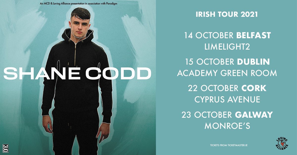 The Academy Dublin (@academydublin) on Twitter photo NEW SHOW // <a href="/ShaneCodd_/">Shane Codd</a> will play the Green Room on 15th October!
Tickets on sale from <a href="/TicketmasterIre/">Ticketmaster Ireland</a> at 10AM this Friday NEW SHOW // <a href="/ShaneCodd_/">Shane Codd</a> will play the Green Room on 15th October!
Tickets on sale from <a href="/TicketmasterIre/">Ticketmaster Ireland</a> at 10AM this Friday