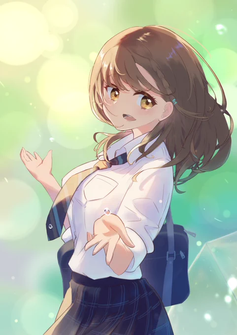#イラスト 
つゆあけ 