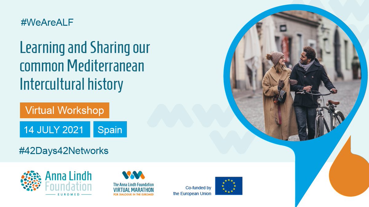 AnnaLindh's tweet photo. This is an ALF Virtual Marathon Event
“Learning and Sharing our common Mediterranean Intercultural history”.
👉 Learn more at: https://t.co/uCGdetzPwx
#WeAreALF #ALF4Dialogue #ALFNetworks #Spain @IEMed_ https://t.co/yzFYqtc5Yz