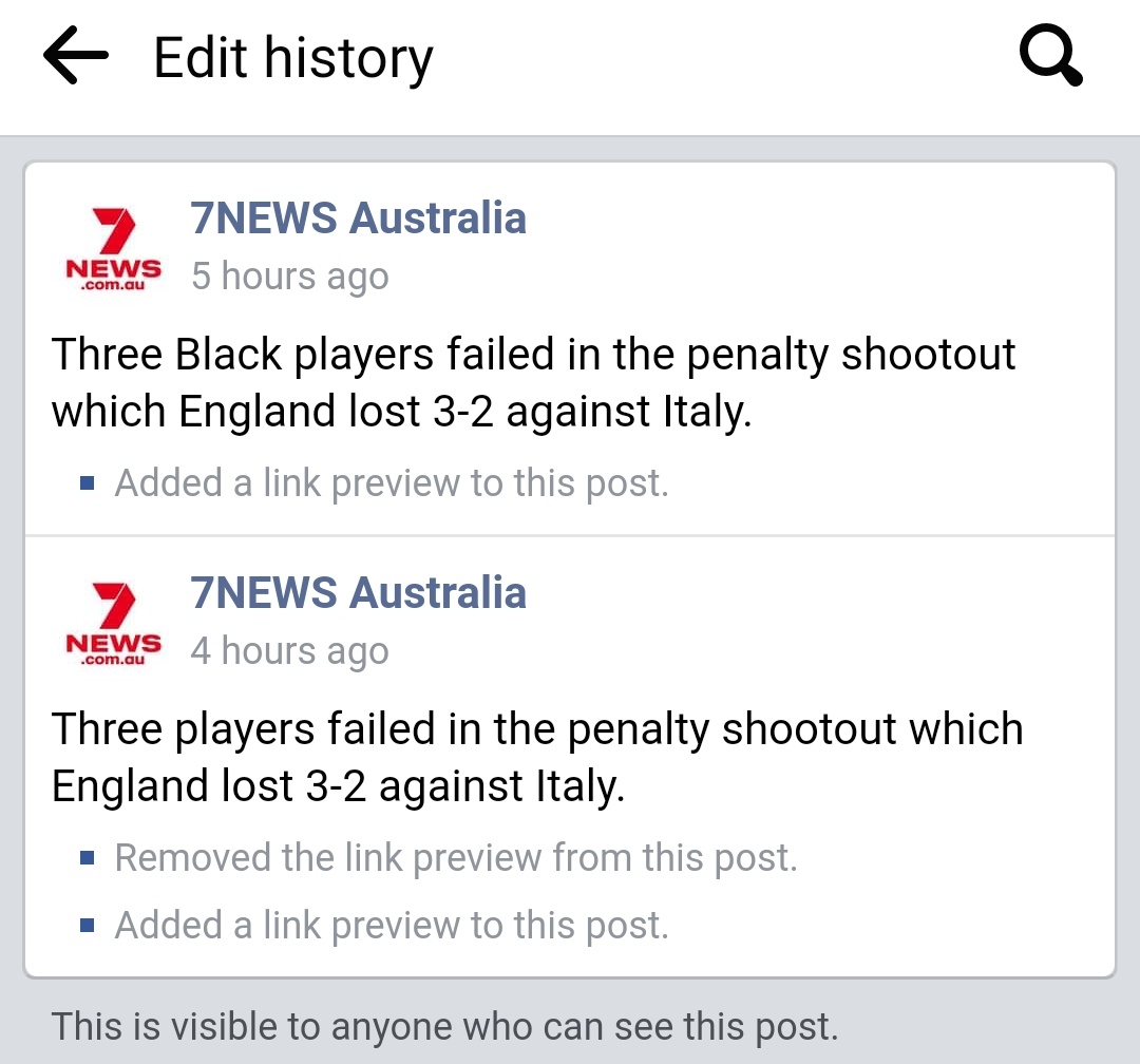 dylcrawleywise's tweet image. @7NewsAustralia you are disgusting. No apology or anything. The media is fucked up. #7newsaustralia #ITAENG #racist @SkyNews @BBCNews