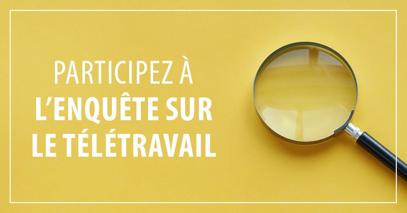 ➡️ lnkd.in/eZhrBrB
 
🙏 Merci à chacun d'entre vous pour votre participation qui nous permettra d'avoir un retour significatif de la situation actuelle.