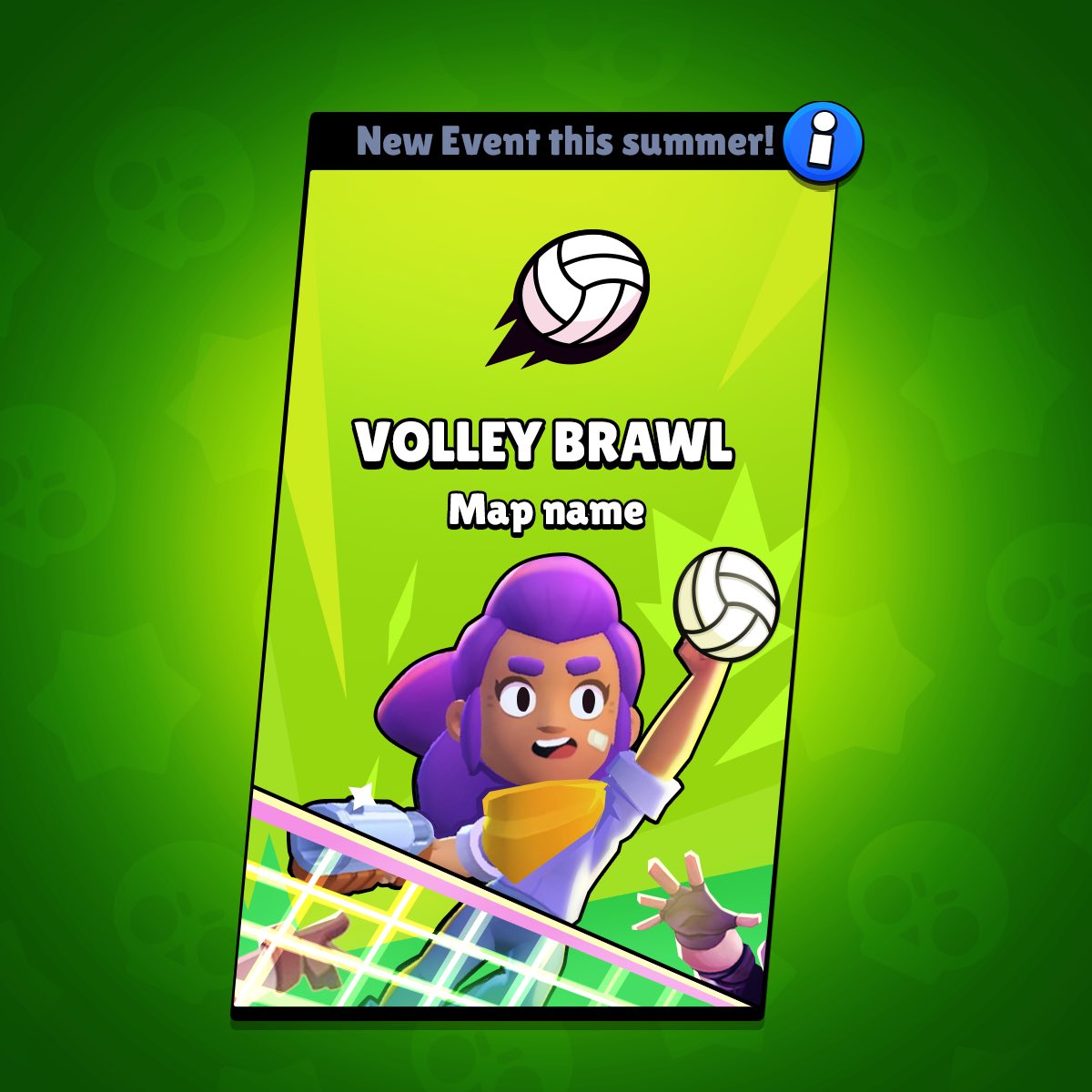 GonVazquez's tweet photo. #BrawlStars it’s VolleyBrawl week at last! I have been waiting for it since the summer challenge 🤩

Sharing the UI card making off… and also starting my summer break today, have a nice one y’all! https://t.co/fLjrHfajSA
