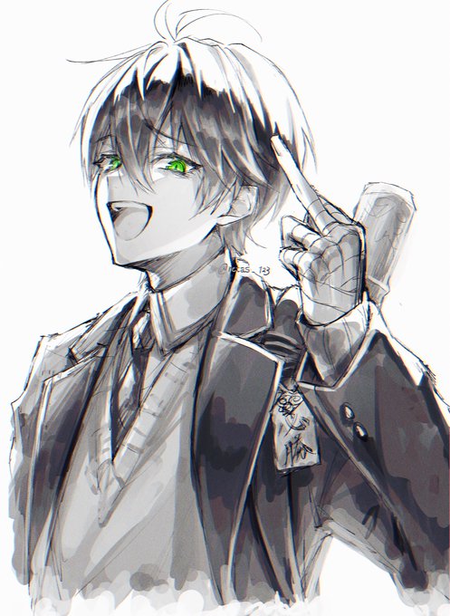 白菜なな ジャケット予約受付中 Retas 123のイラスト