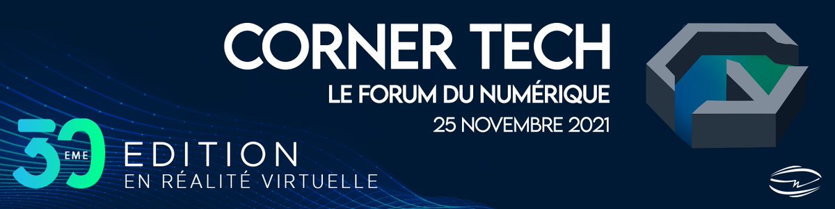 ForumCornerTech's tweet image. Corner Tech est un forum de #recrutement dans le domaine du #numérique. 🚀 
Il aura lieu pour sa 30ème édition en réalité virtuelle le 25 novembre 2021 ! 
📣 Contact Entreprises : contact@forumcornertech.fr

#stage #alternance #corporate #VR
@imt_bs @TelecomSudParis @IP__Paris