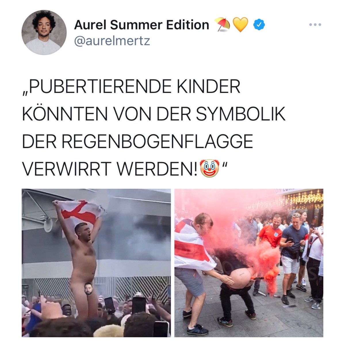 aurelmertz's tweet photo. Insta verbietet meinen Followern dieses Bild zu teilen wegen „sexueller Handlungen“ HAHAHAH FUCK, EINE PYRO IM PO IST DAS MÄNNLICHE EQUIVALENT ZU WEIBLICHEN NIPPELN, ICH SCHWÖRE BESSER WIRD ES HEUTE NICHT!😂 https://t.co/bns0hWTfI4