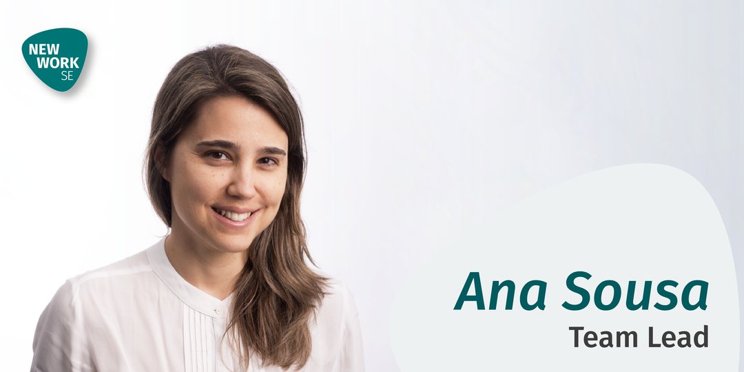 newwork_pt's tweet image. Meet Ana! She started working at New Work SE for Xing in 2018 as a #SeniorFrontendEngineer and in June 2019, she was promoted to a #teamlead !  She is a mother of two daughters and a fan of #softwareengineering and people 👏👏👏

#NewWork