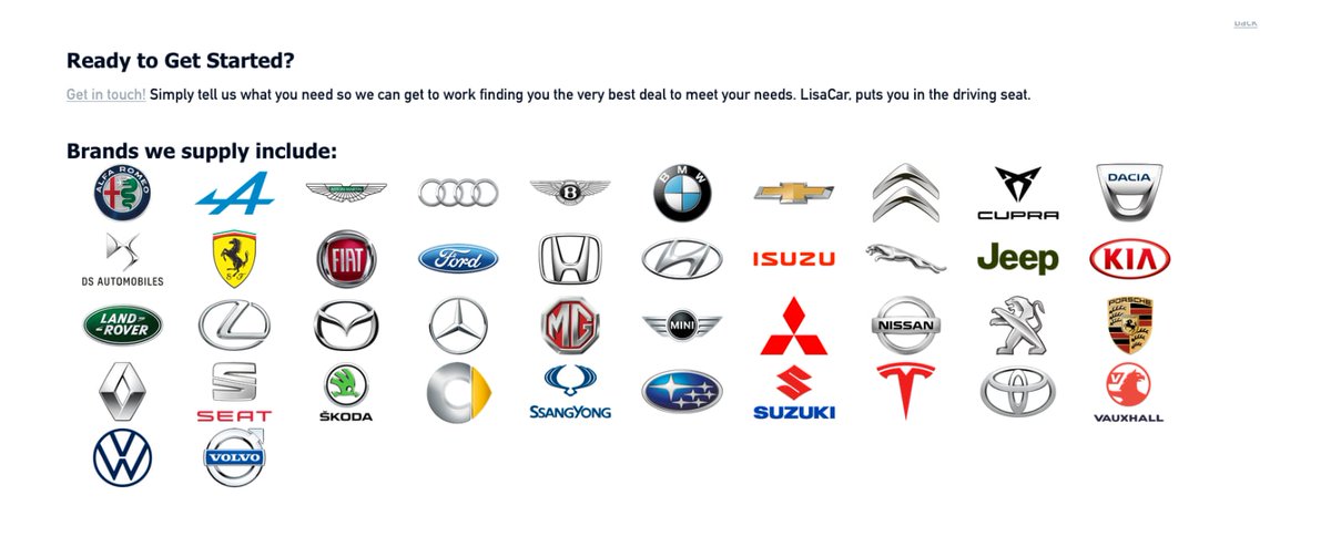 Priced at an ultra-competitive £12.50/month, the brand new Web Diffusion 'Startup' website for lisacar.co.uk has just launched. 🚀