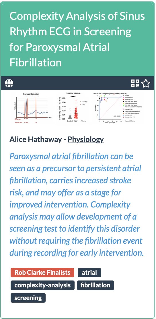Excited to have got a Rob Clarke abstract award for my undergrad research project and the opportunity to present my ePoster at the #physiology2021 conference today! 

<a href="/physoc/"></a> 

api.ltb.io/show/ABCNG #eposters via <a href="/LTBePosters/">Kubify - LTB for ePosters</a>