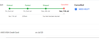 growingalok's tweet photo. @Flipkart @flipkartsupport @_Kalyan_K  Sir, I had placed order through OD122205689303962000 which got cancelled twice.Disappointment was more 2 track that for 14 days status was fine (Ordered-Packed-Shipped and finally cancelled)the order, it should cancel immediately not aftr 2w https://t.co/T9XI6h8Arx