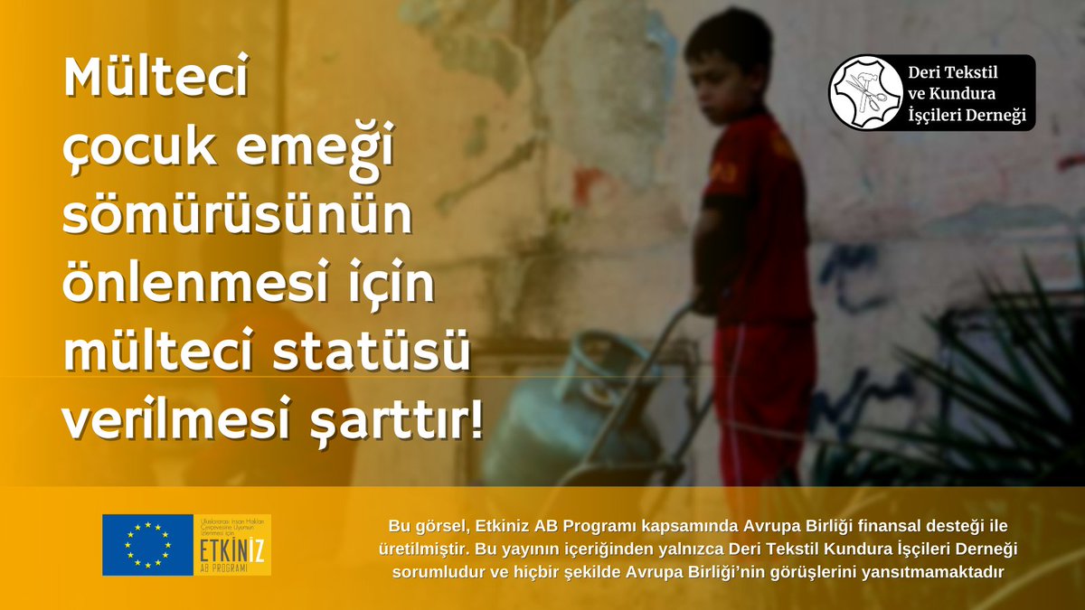 Deri Tekstil ve Kundura İşçileri tweet media