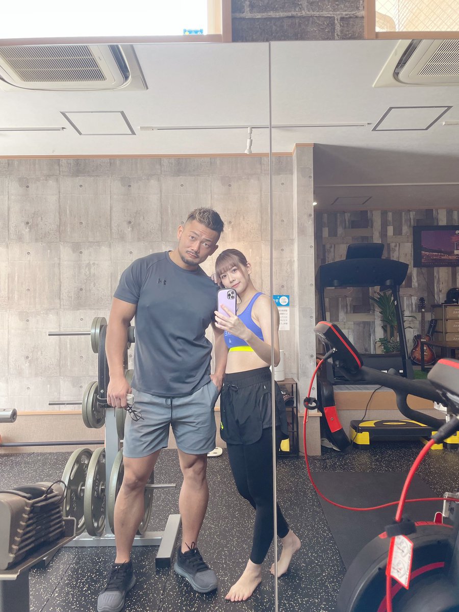 佐藤すみれ 亮くんのジムめちゃくちゃかっけー