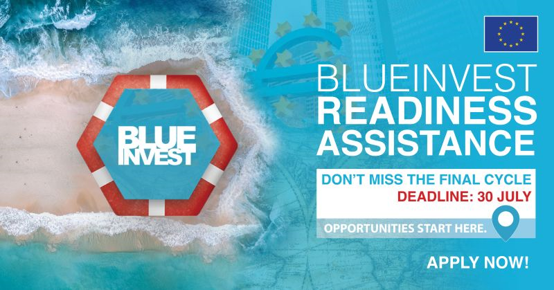 The #BlueInvest Readiness Assistance supports 🇪🇺  #startups &amp; #SMEs with innovative solutions for a more sustainable #BlueEconomy.

Apply before 30 July to receive coaching tailored specifically to your business objectives.

🔗 pwc.to/2nZPejx

#BeGreenGoBlue #EUGreenDeal