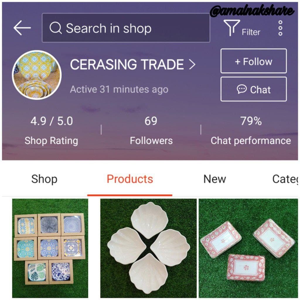 SinaranW's tweet photo. Kedai shopee trusted yang jual mangkuk & pinggan viral!
Credit: Amalia Adlan
#sinaranwanita #shopee #pinggan #mangkuk #setpingganmangkuk #viral #rare #cantik #menawan https://t.co/IrvSG4oOYS