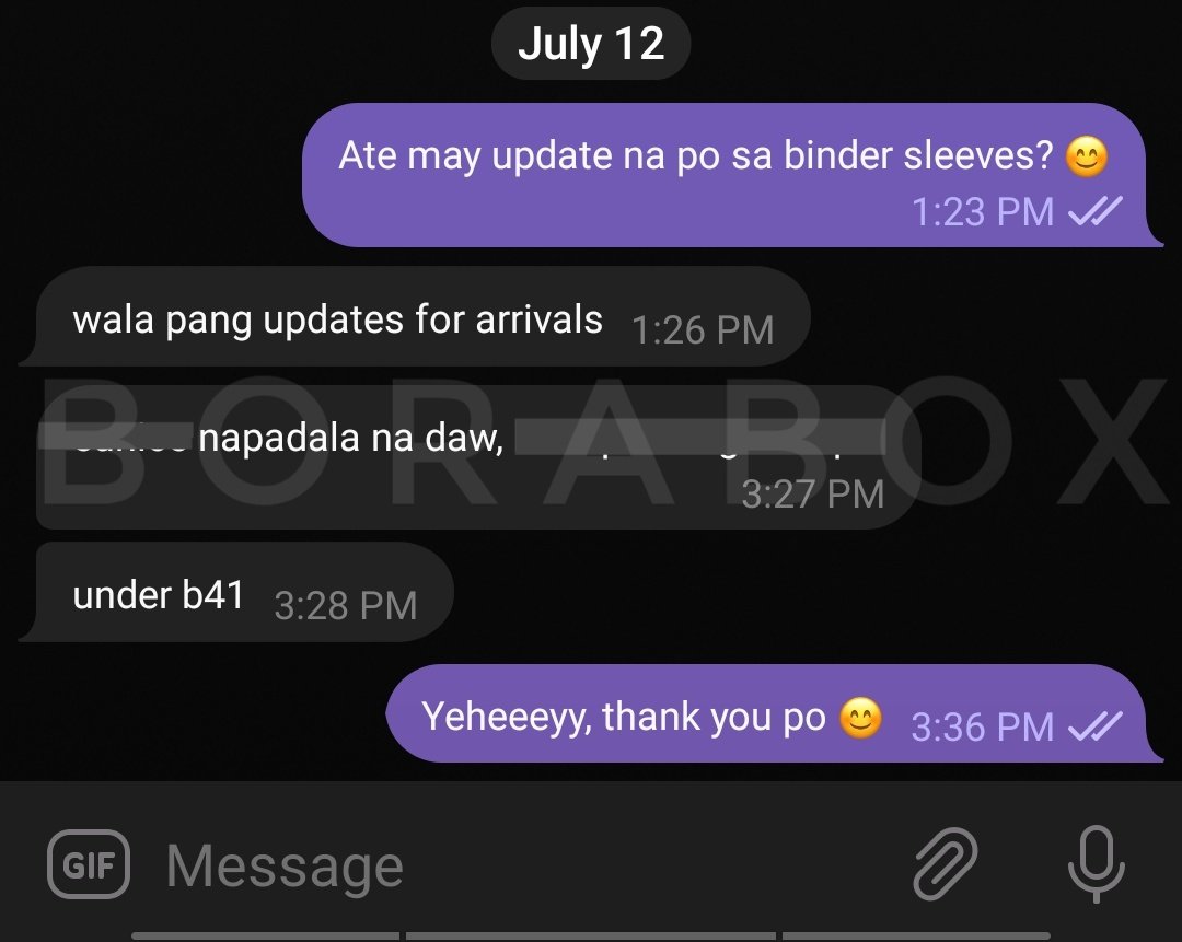 _borabox's tweet photo. #boraboxUpdates

KR No Brand Sleeves Pasabuy - in transit to PH :) https://t.co/nSyBMfKIyi