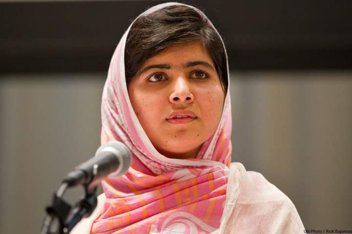  One child, one teacher, one book, one pen can change the world.\"
Happy birthday Yousafzai. 