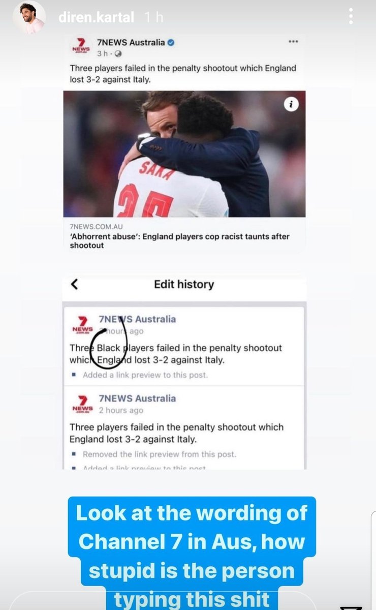 lozzylozboz's tweet image. @7NewsAustralia '3 players' NOT '3 black players'. What made you even type that! #7NewsAustralia