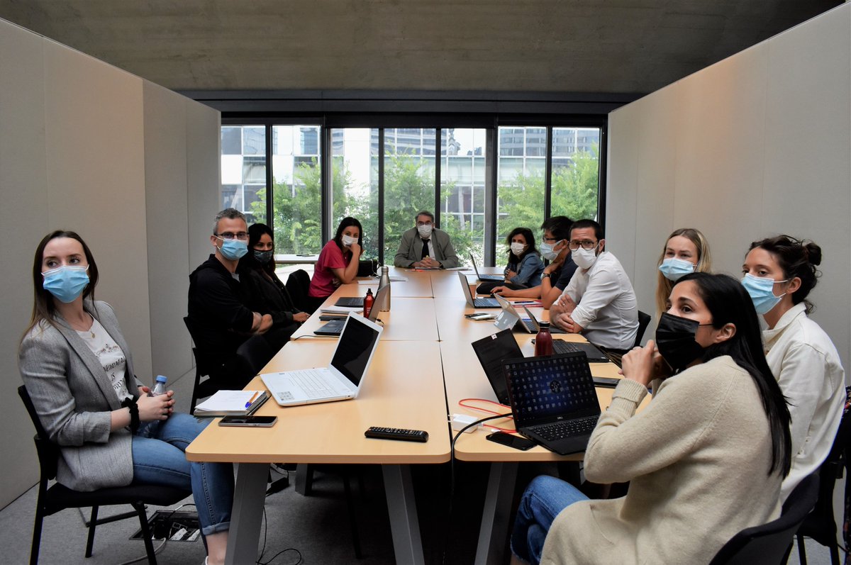 Prefet75_IDF's tweet photo. #FabriqueRH

Jeudi dernier, le comité éditorial du @ChatbotNoa s'est réuni à @joinstationf afin de discuter des perspectives de développement du chatbot 👥

Face à la crise sanitaire NOA s'adapte pour répondre aux besoins des start-ups 💡

➕d'infos: https://t.co/amDE2KQx7Q https://t.co/ItBGLv3kKv