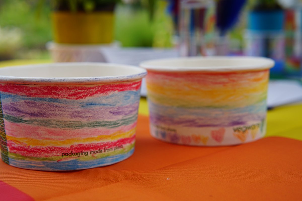 BotanicsPride's tweet photo. Another round of the gorgeous efforts by people from the Summer Fair - includng a plethora of hearts, dots, flowers and rainbows. ❤️🧡💛💚💙💜

#LoveIsLove #Pride2021 https://t.co/y7m1H6BUDf