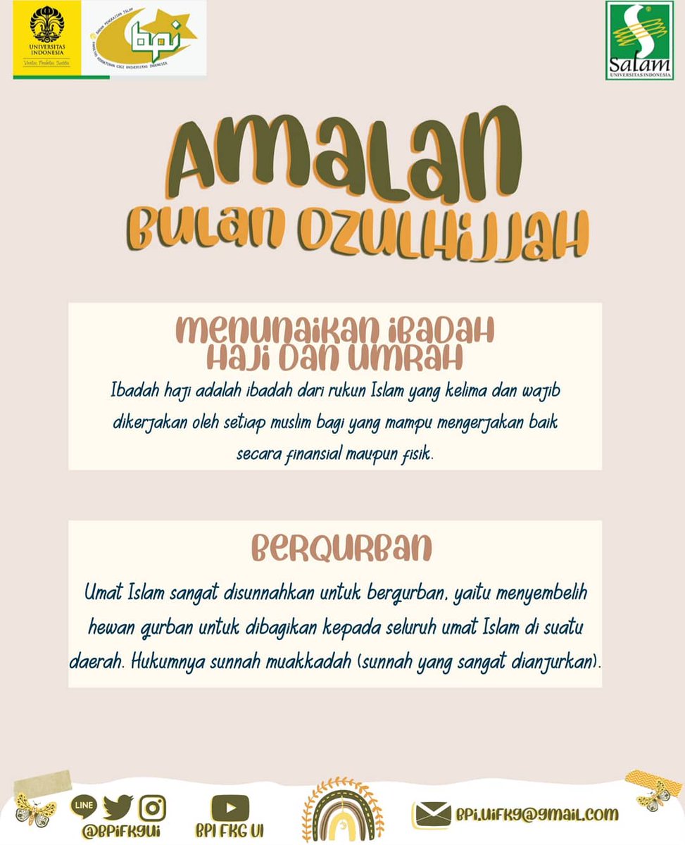 Badan Pengkajian Islam FKG UI 2023 tweet media
