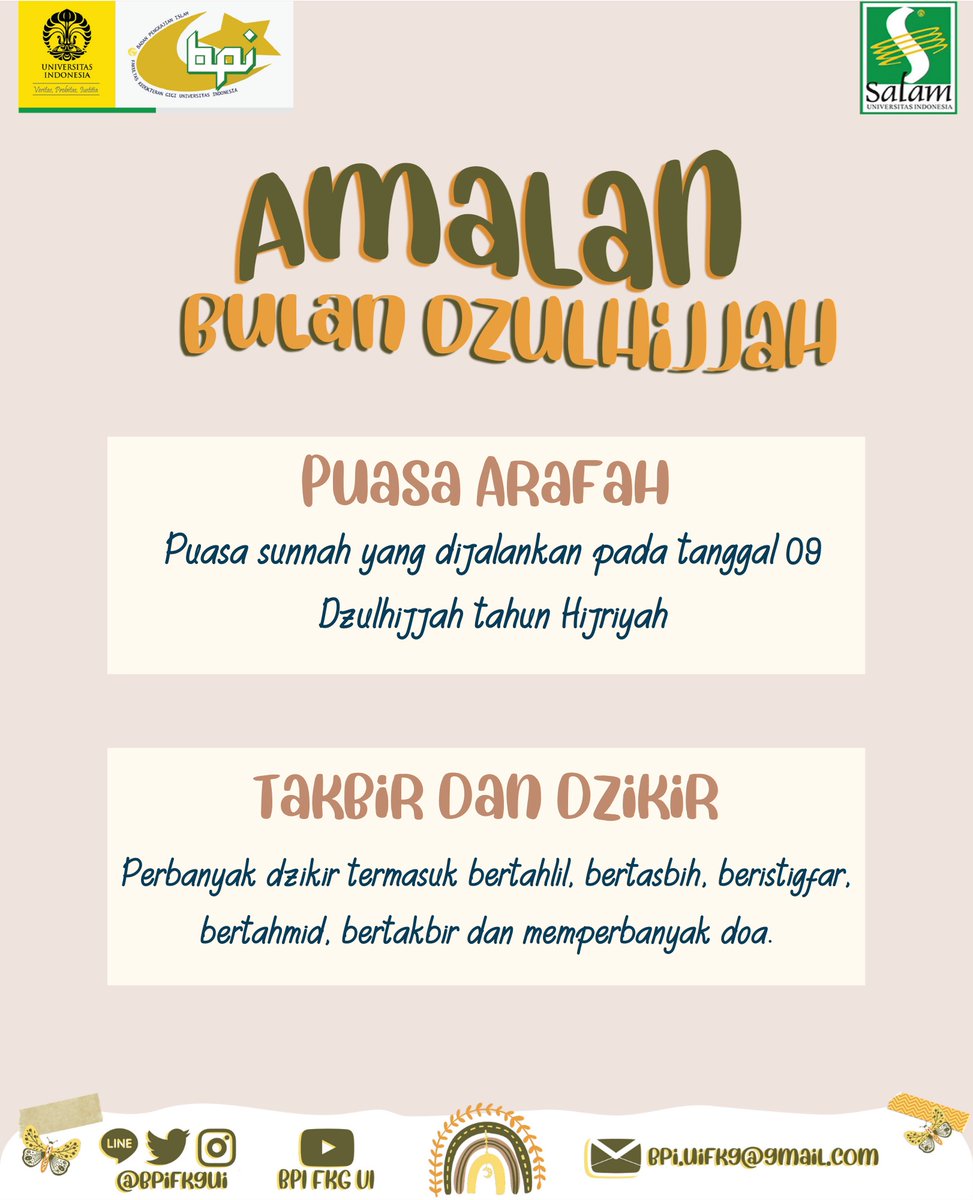 Badan Pengkajian Islam FKG UI 2023 tweet media