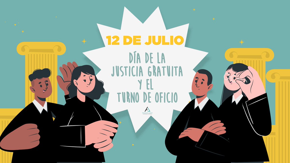 AJAAraba's tweet photo. Querid@s compañer@s,

En un día tan especial es nuestro deseo felicitaros y daros la más sincera enhorabuena a todas y cada una de vosotros por la encomiable labor que realizáis.

¡¡Feliz día de la Justicia Gratuita y el Turno de Oficio!!

#EsNuestroTurno #abogacia #abogaciajoven https://t.co/6zGgY33B4A
