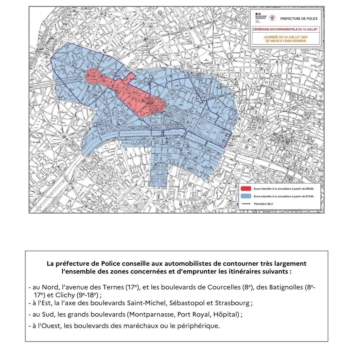 Préfecture de Police tweet media